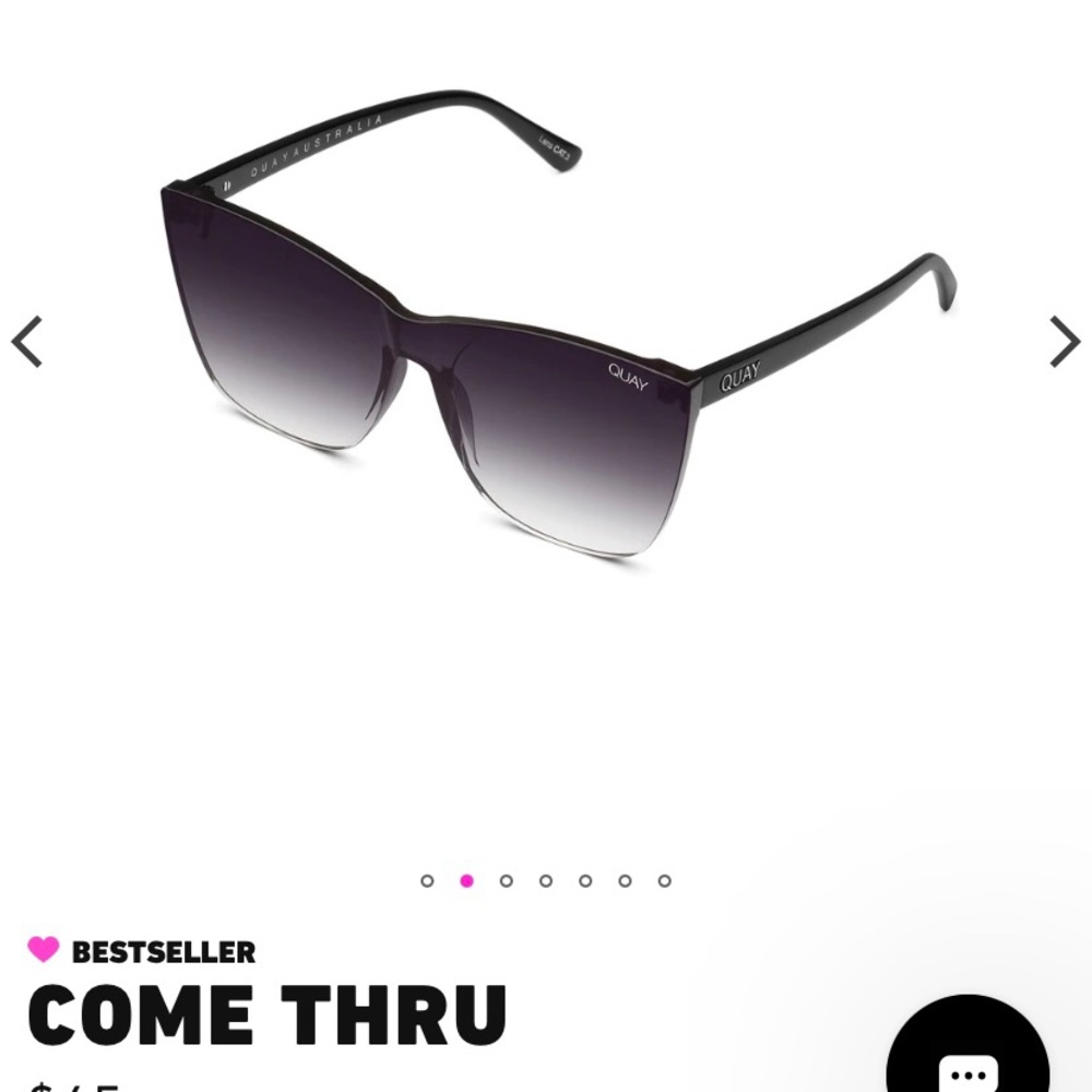 Quay Australia “Come Thru” Sunglasses